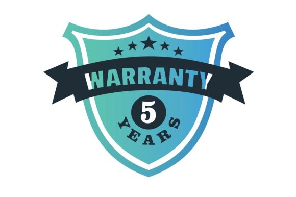 5 Year Warranty Icon Png Transparent