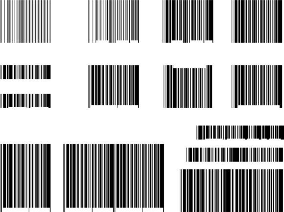Barcode Collection: Graphics for Web Elements