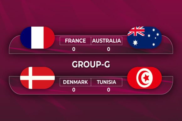 Football Cup Group E Team and Their Flag Graphics