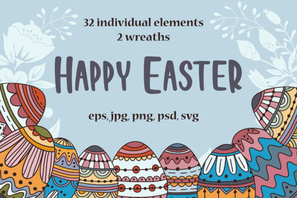 Happy Easter Graphics and Illustrations