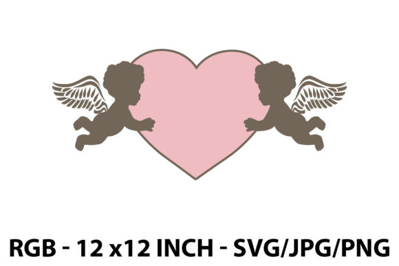 Heart with Cupids: Graphics and Illustrations for Local Business
