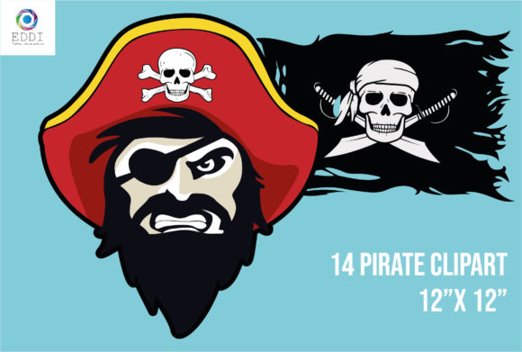 Pirate Clip Art: Graphics for Creative Freebies